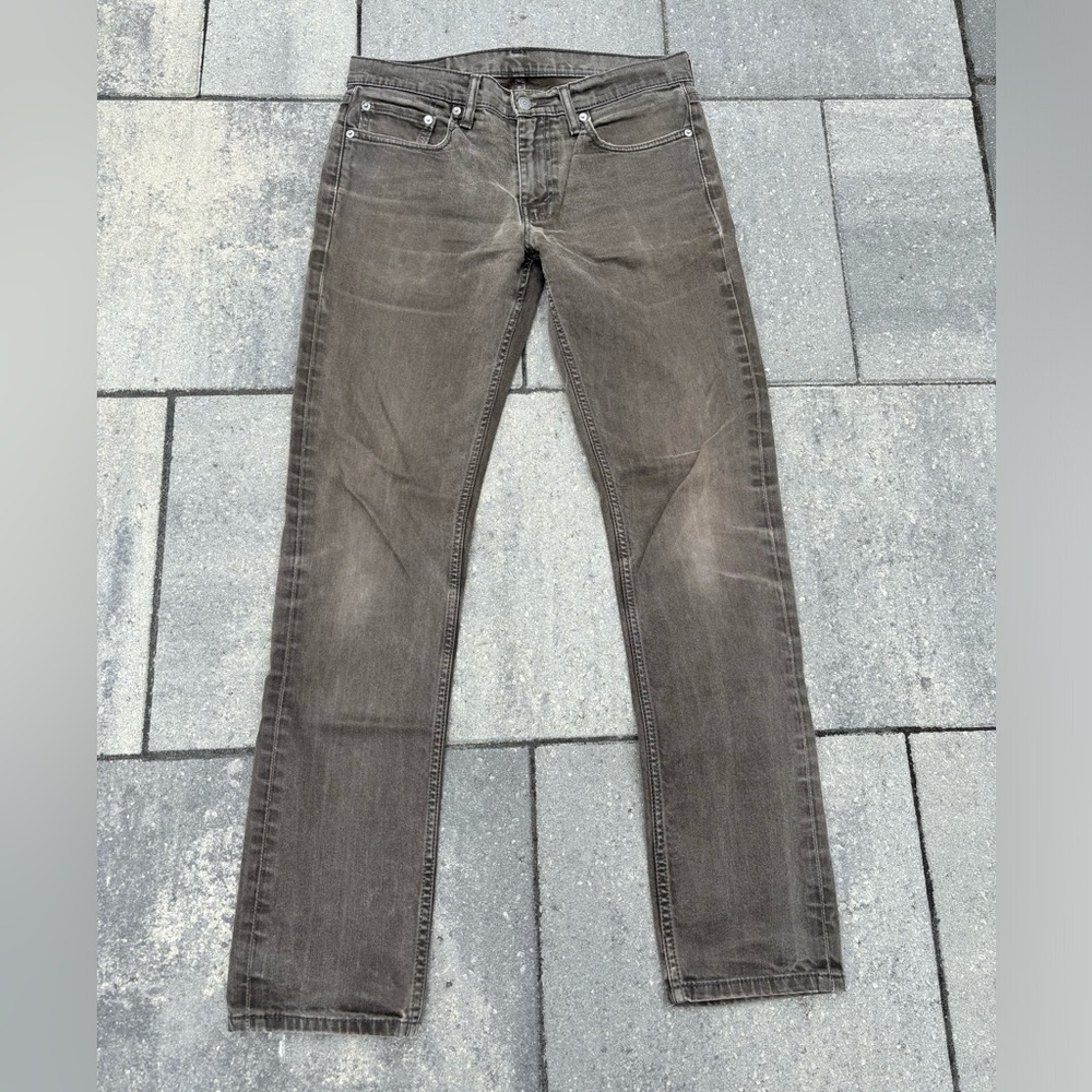 Levis 511 brown fade